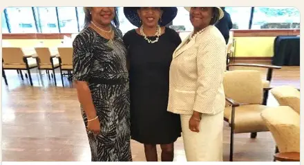 Participants at the Silver Tea program